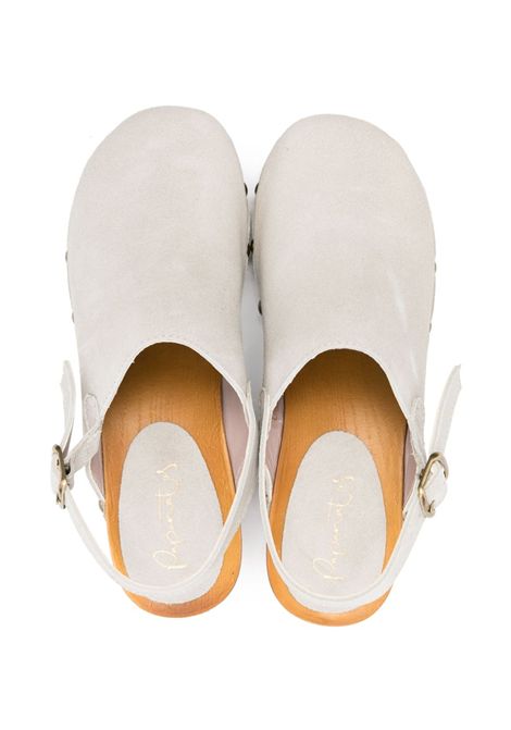 Sabot in pelle scamosciata ELI 1957 | 0220ALINGLESE NATURAL
